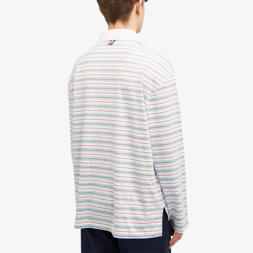 Thom Browne Thom Browne Striped Rugby Fit Polo 3