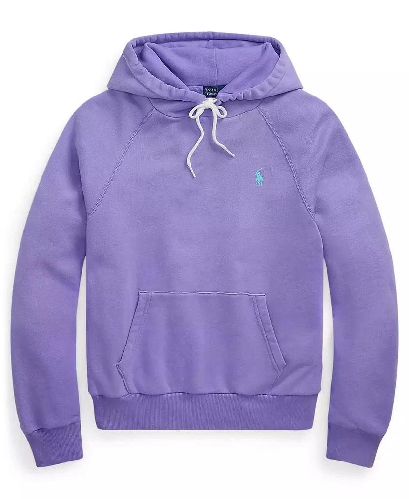 Ralph Lauren Women's Shrunken Fit Lightweight Fleece Hoodie Sweatshirt 5