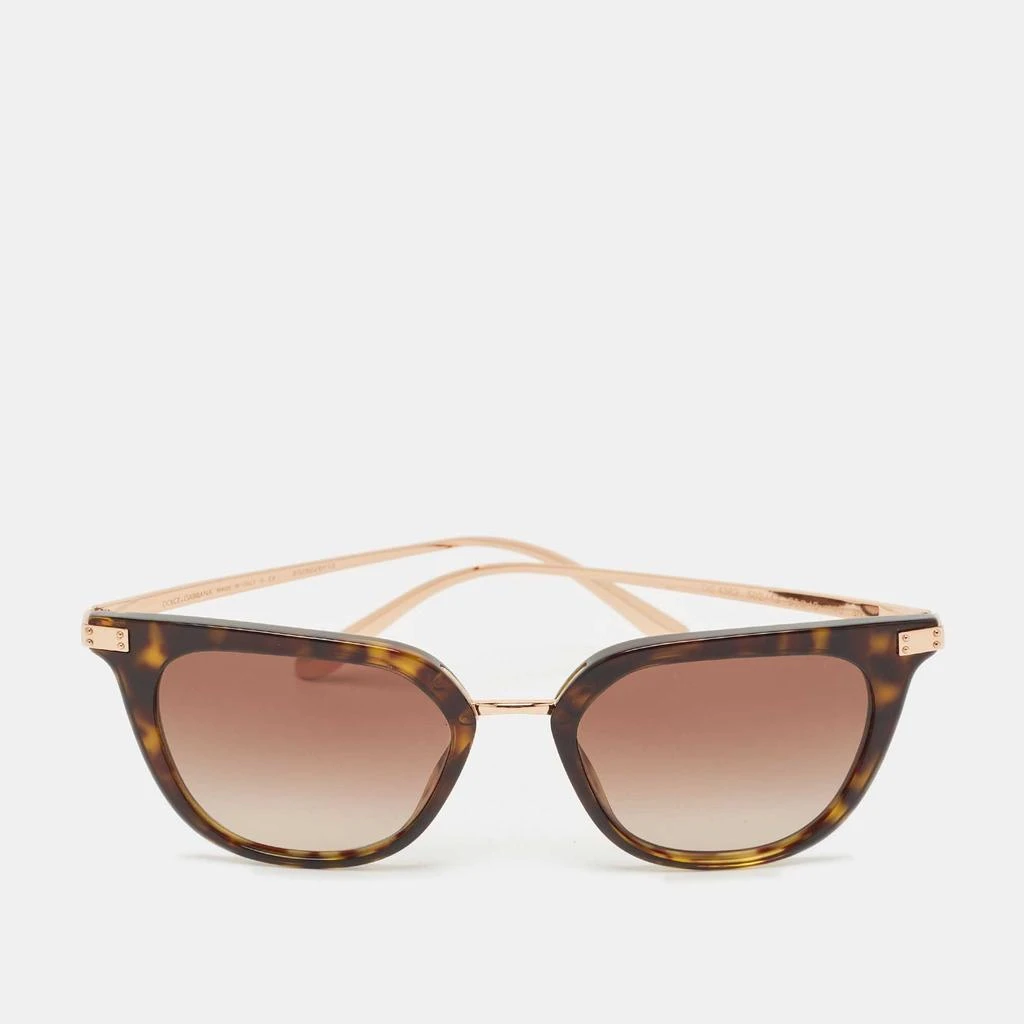 Dolce&Gabbana Tortoise/Brown Gradient Sunglasses Dolce&Gabbana DG4470 L (54 - 17) with Brown lenses and  main image 3