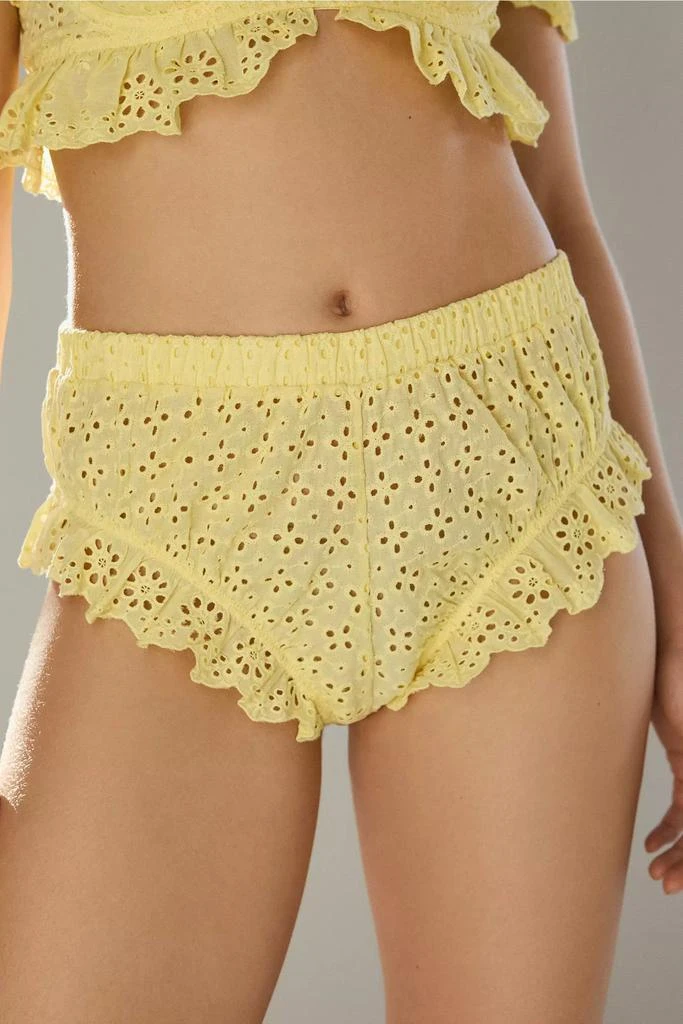 Out From Under Out From Under Picnic Me Up Eyelet Ruffle Boyshort 2