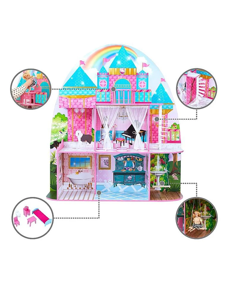 Teamson Princess Castle 12" Doll House 4