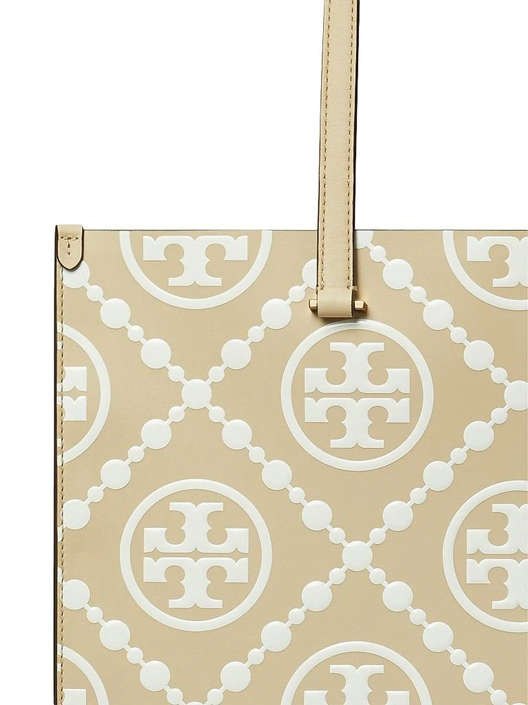 Tory Burch T Monogram Embossed Tote Bag 6