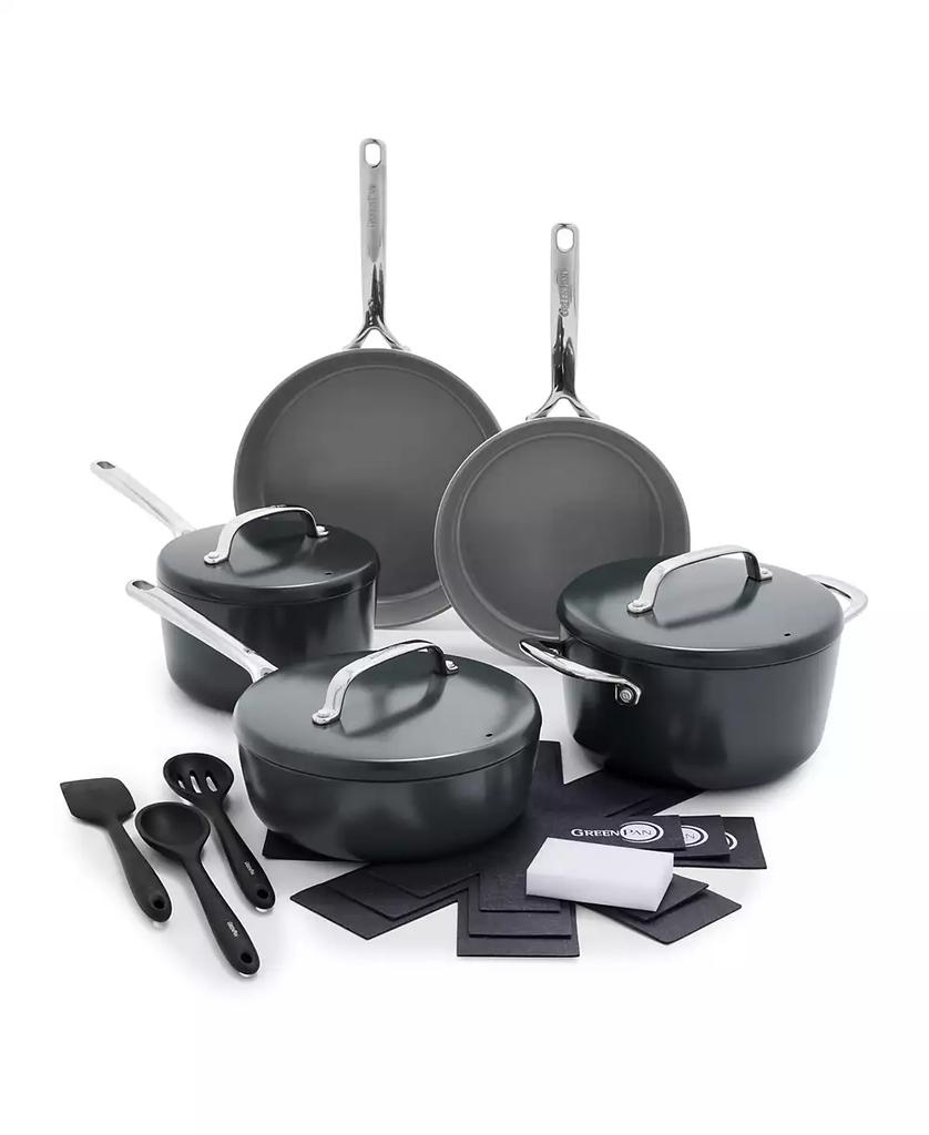 Greenpan GP5 Hard Anodized Healthy Ceramic Nonstick 15-Piece Set