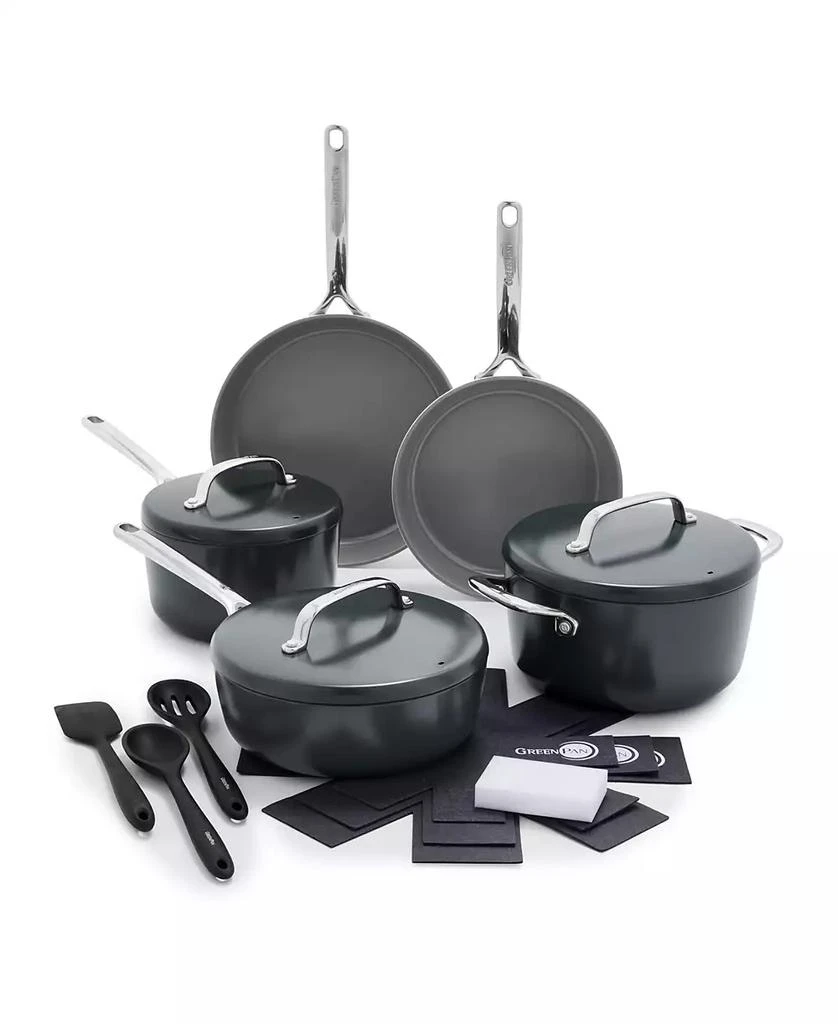 Greenpan GP5 Hard Anodized Healthy Ceramic Nonstick 15-Piece Set 1