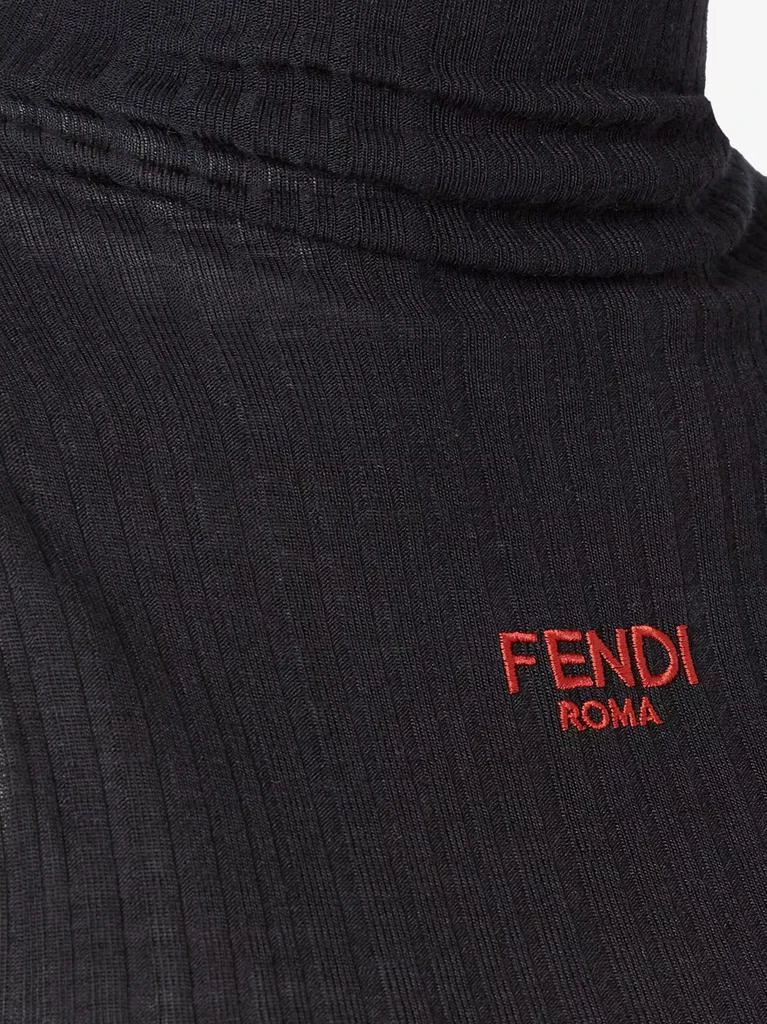 Fendi Ribbed virgin wool top 5