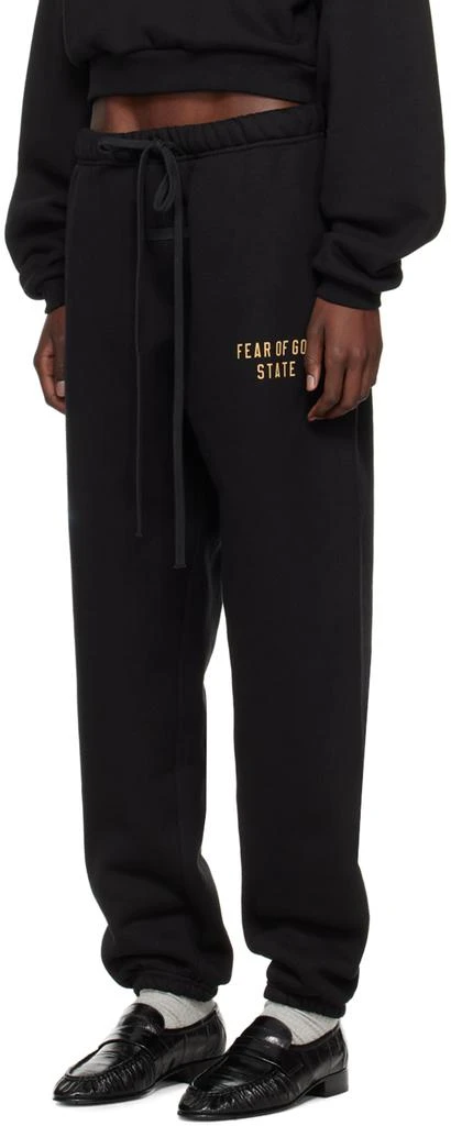 Essentials Black Essentials Sweatpants 4