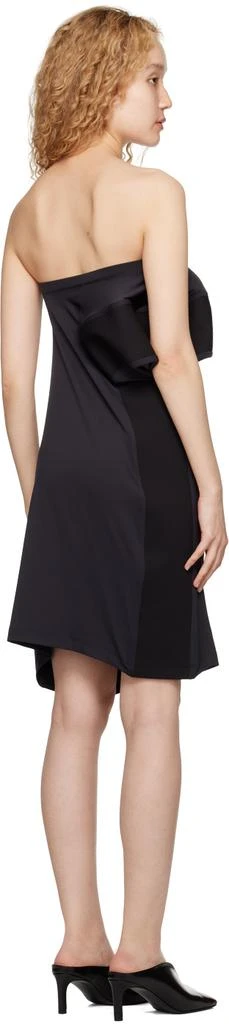 Issey Miyake Black Figurative Minidress 3