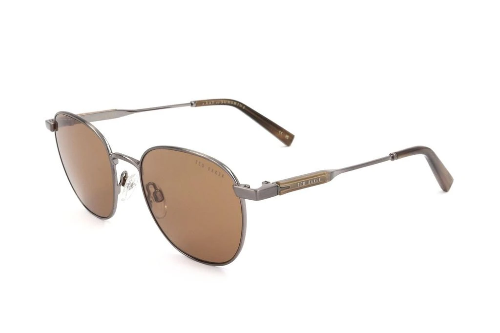 Shop Ted Baker Round Frame Full Rim Sunglasses on Sale at  display picture 2