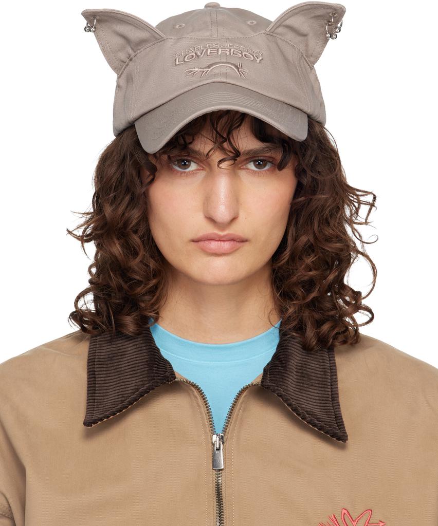 帽子 CHARLES JEFFREY LOVERBOY Charles Jeffrey Loverboy Orange Chunky Ears Beanie - Hats