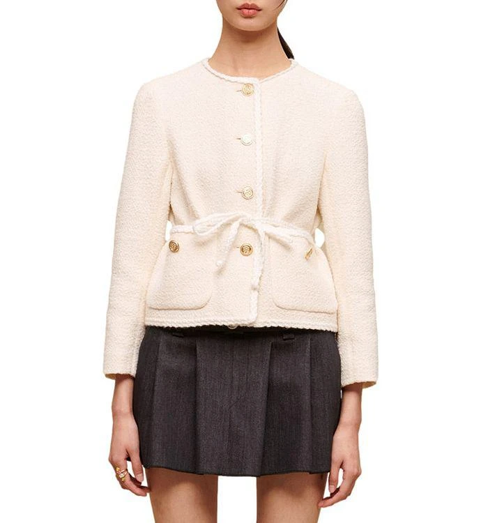 Maje Violetta Tweed Jacket 1