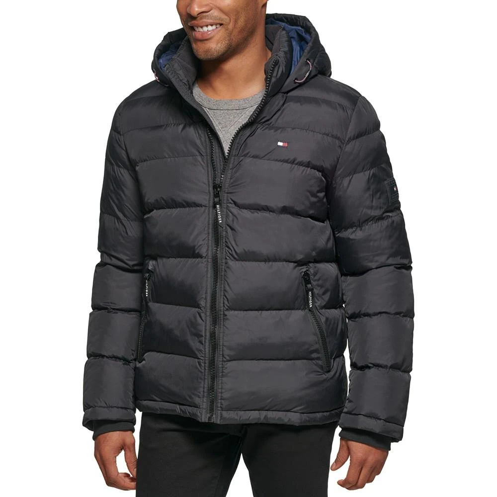 Tommy Hilfiger Men's Quilted Puffer Jacket, Created for Macy's - Coats ...
