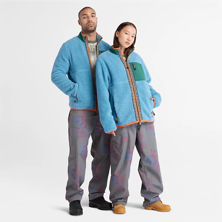 Timberland Bee Line x Timberland® Fleece Jacket for Men in Blue