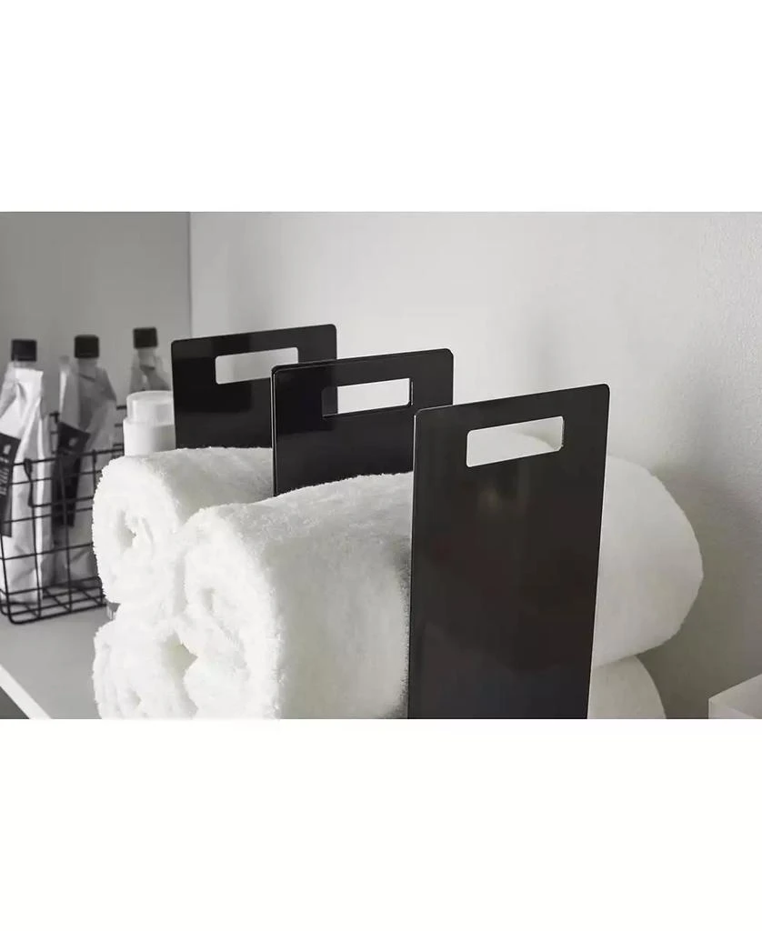 Yamazaki Home Tower Interlocking Towel Organizer Set of 2 8