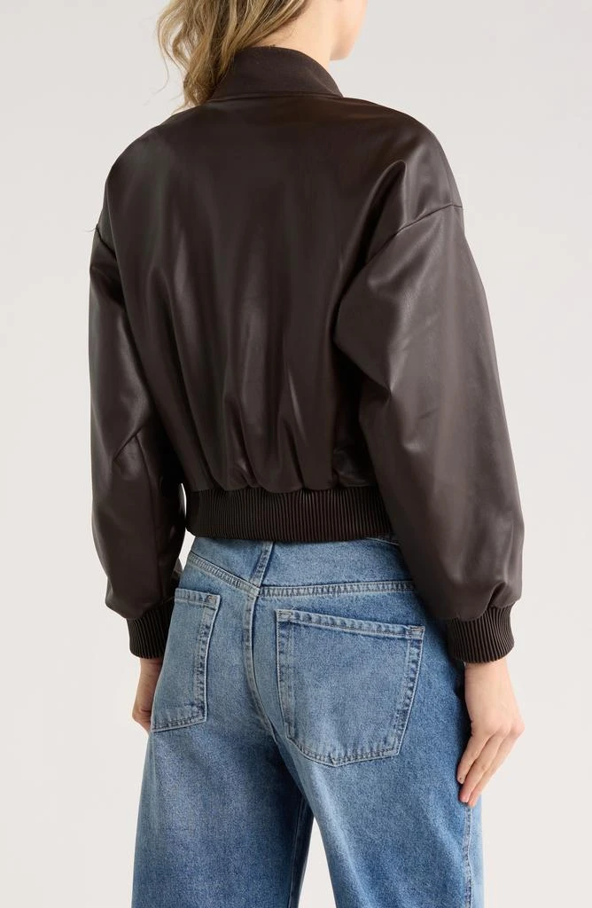 Jason Wu Faux Leather Bomber Jacket 2