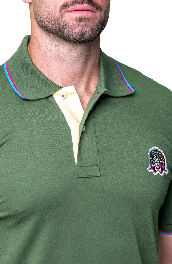 Maceoo Mozart Embroidered Polo Shirt 4