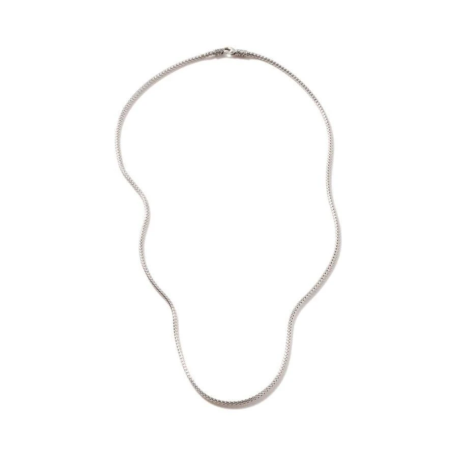 John Hardy Classic Chain Mini Oval 2.5Mm Sterling Silver Necklace - Nb92cx18