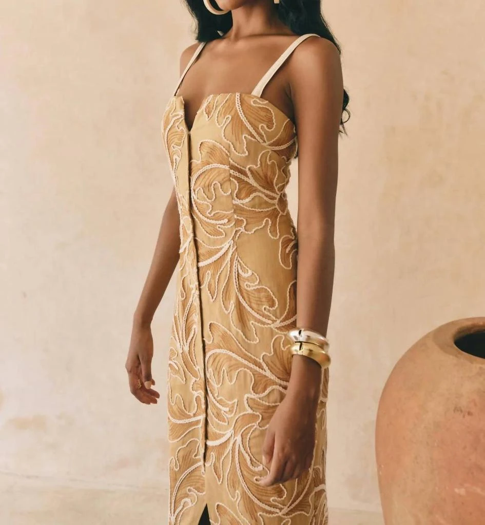 Allison New York Allison New York - Mira Embroidered Midi Dress 3