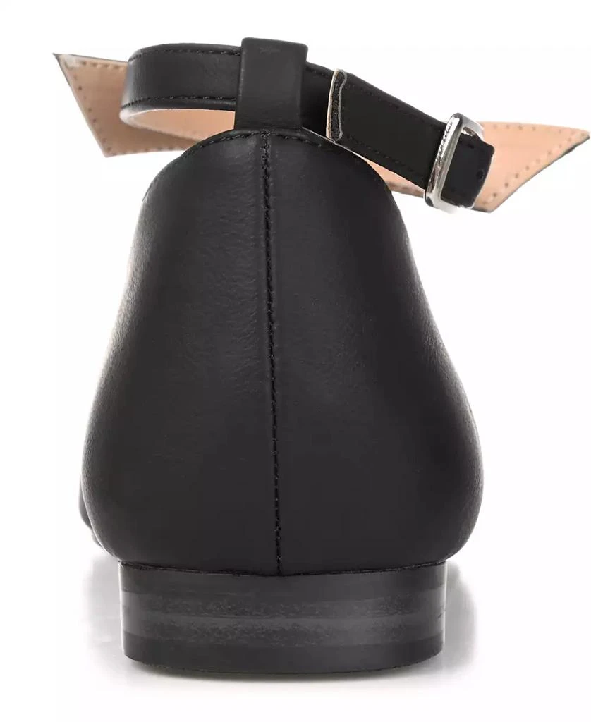 Journee Collection Women
s Vielo Bow Ankle Strap Flats 3