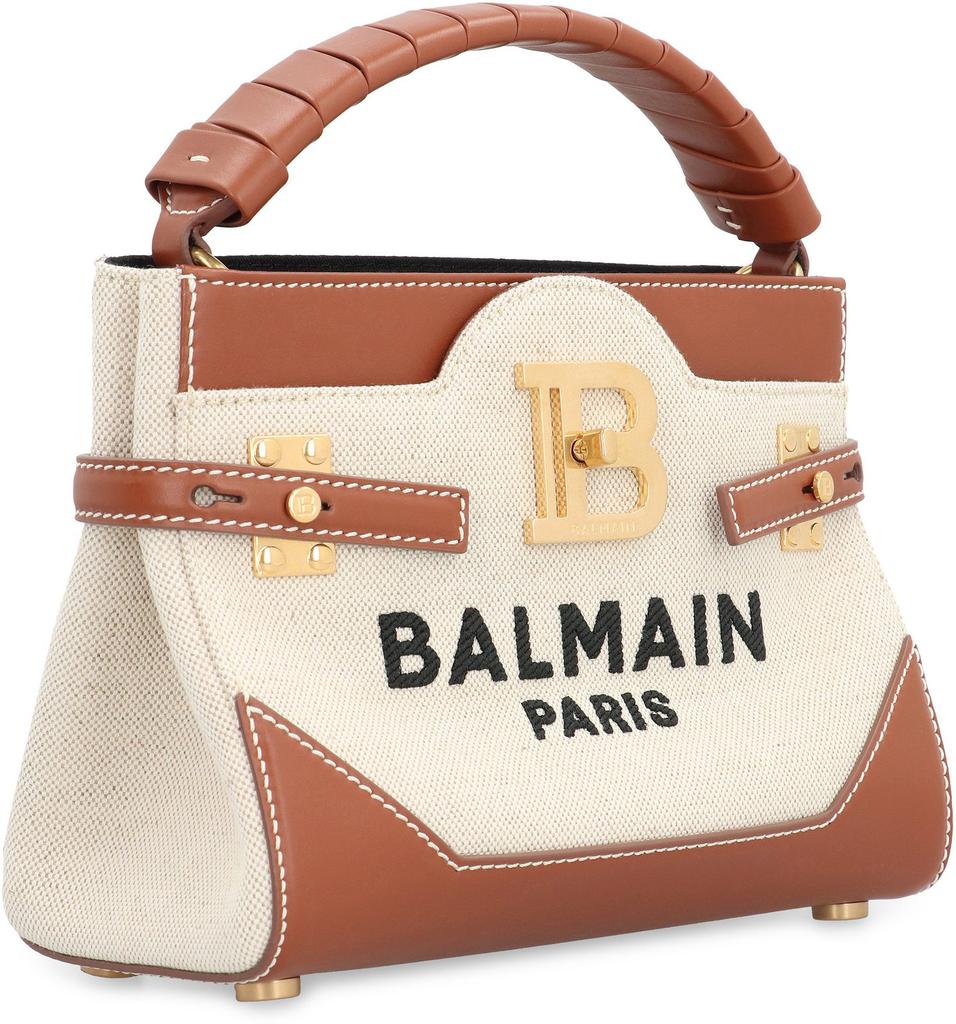 Balmain Balmain B Buzz 22 Canvas Top Handle Bag - Tote Bags
