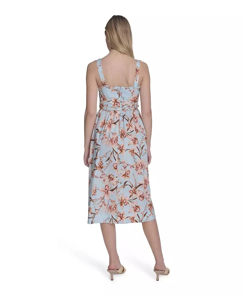 Eliza J Women's Cotton Sleeveless Midi Dress 3