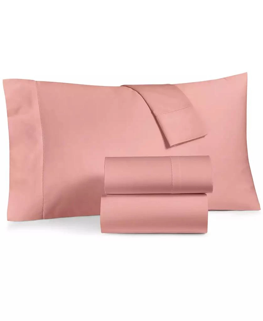 Charter Club LAST ACT! Solid 550 Thread Count 100% Cotton 3-Pc. Sheet Set, Twin, Exclusively at Macy’s 1