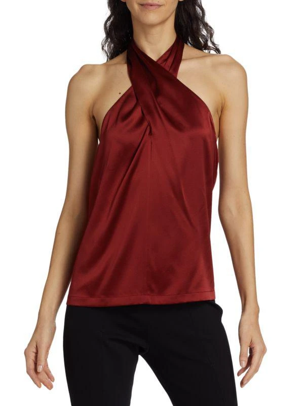Theory Ertil Silk-Blend Top 1