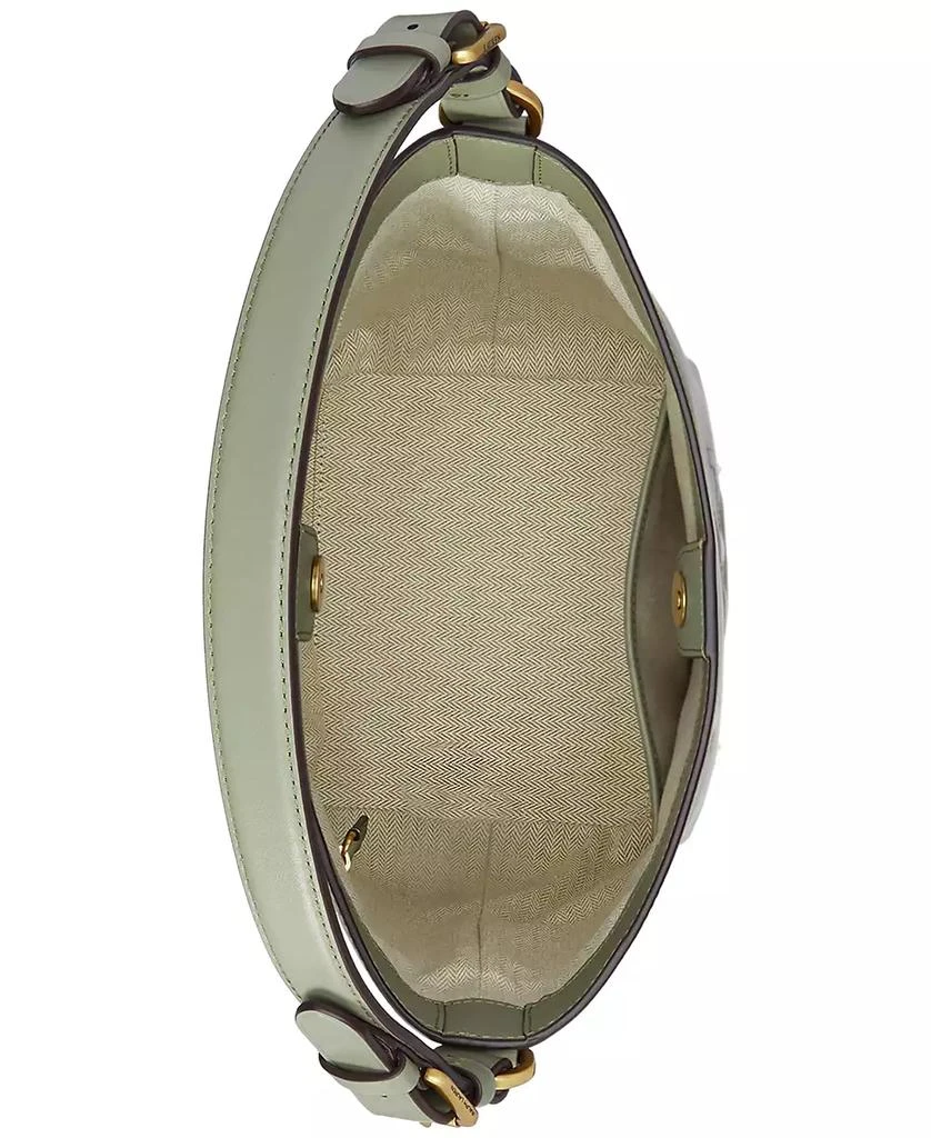 Ralph Lauren Leather Medium Witley Bucket Bag 8