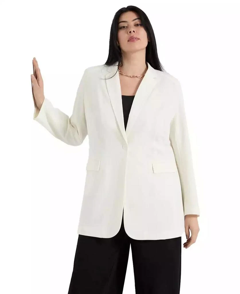 June + Vie Women's June + Vie Smooth Classic Blazer 1