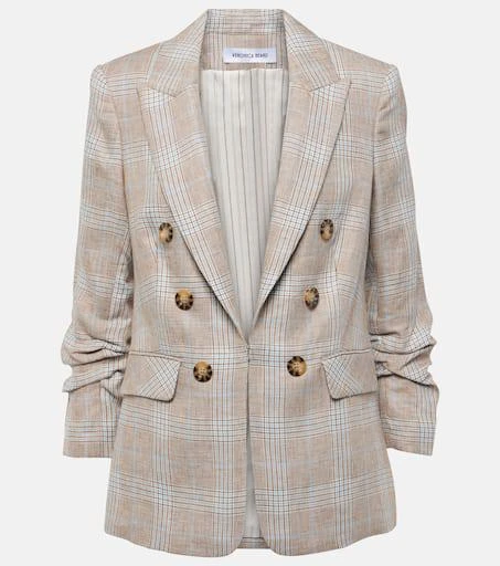 VERONICA BEARD Beacon Dickey linen blazer 1