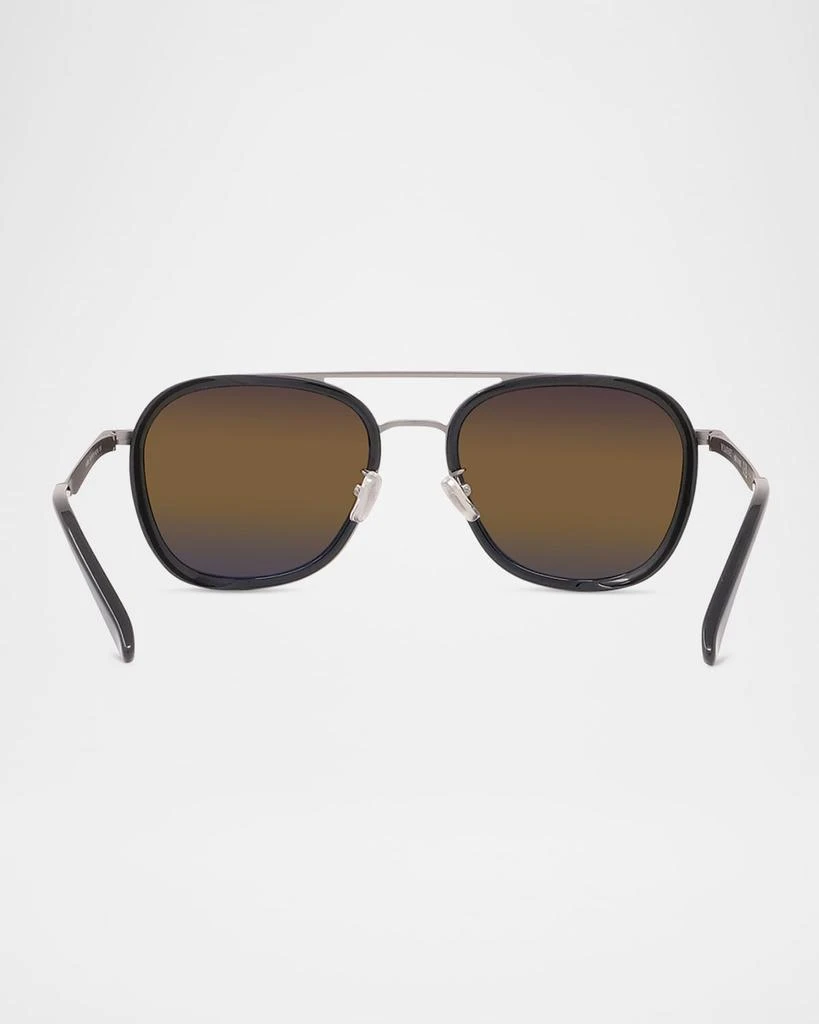 Vuarnet Men's Edge 04 Stainless Steel Rectangle Sunglasses 5