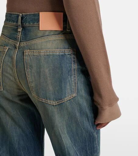 Acne Studios 2024F high-rise bootcut jeans 6