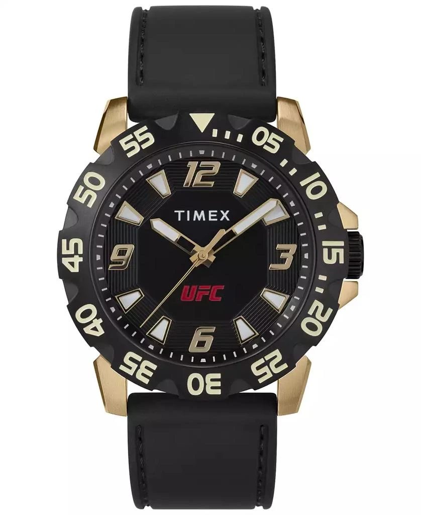 Timex UFC Men's Champ Digital Black Silicone Watch, 42mm 1