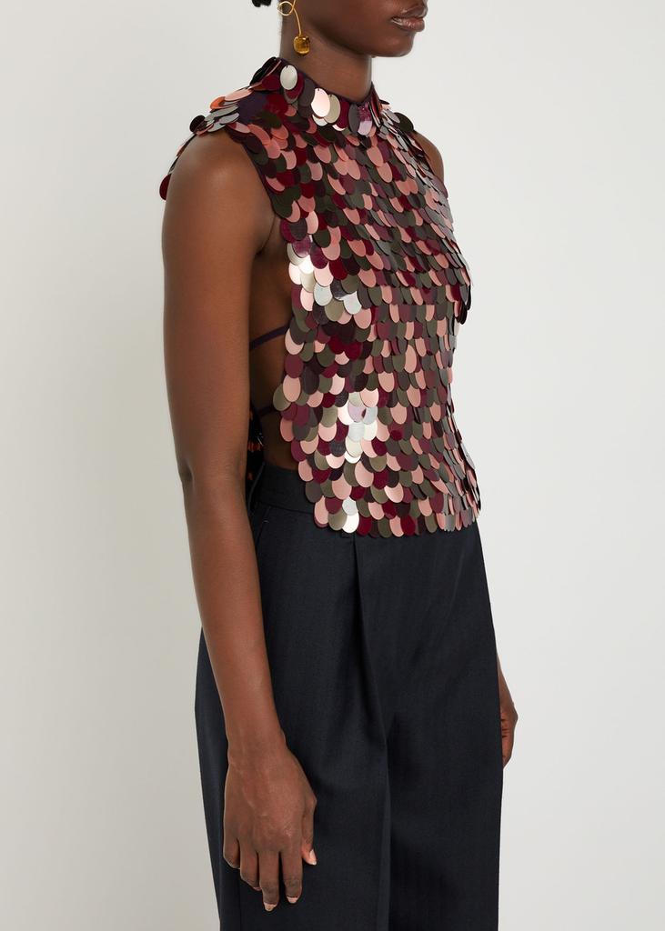 Dries Van Noten Carmasa sequin-embellished chiffon top - Tops