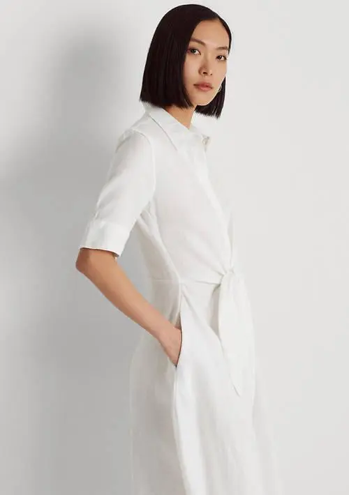 Ralph Lauren Petite Linen Shirtdress 4