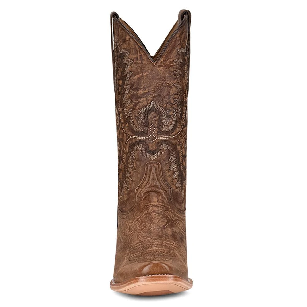 Corral Boots Embroidered Narrow Square Toe Pull On Cowboy Boots 3