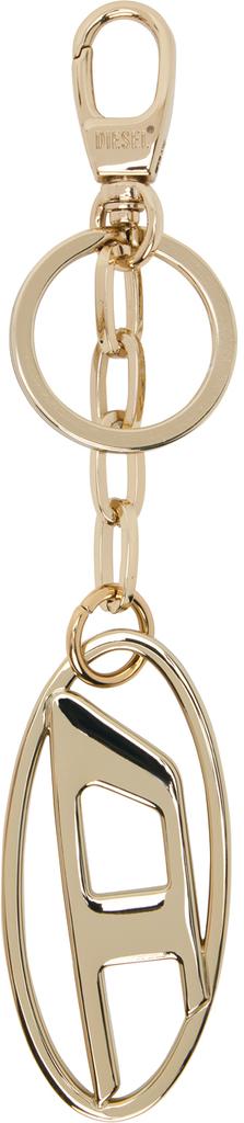 【DIESEL】Holy C Logo Keyring Gold Diesel Holy-C Keyring | Gold | FARFETCH GE
