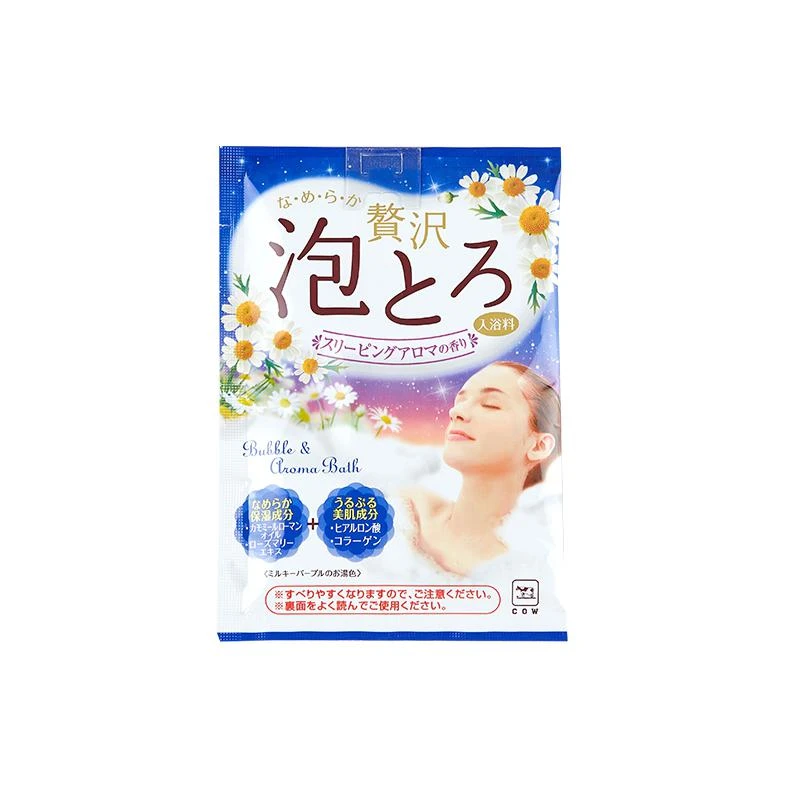 COW Cow Bubble & Aroma Bath Salt Calming (30g) 1