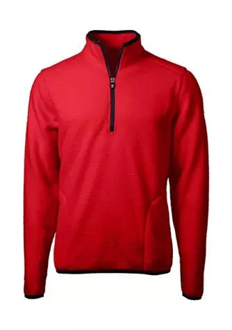 Cutter & Buck Buck Cascade Eco Sherpa Fleece Mens Quarter Zip Jacket 1