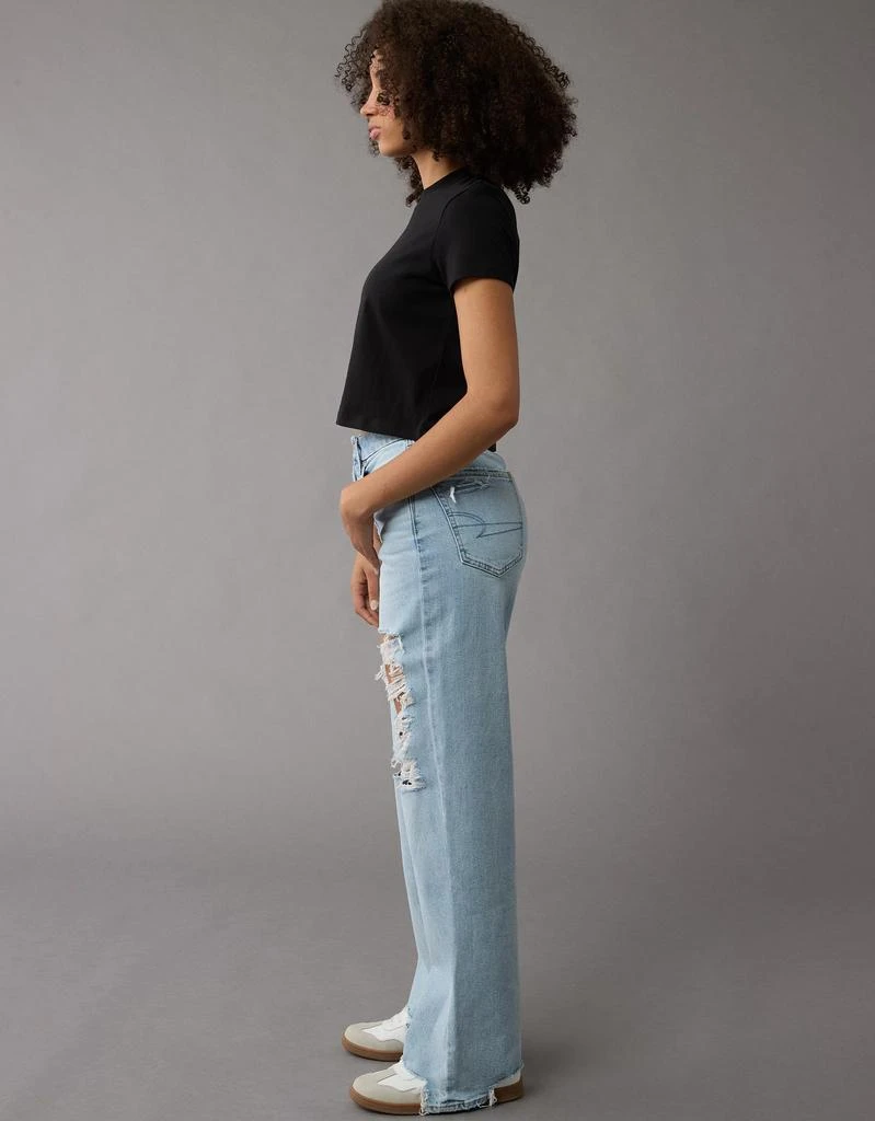 AE AE Strigid Curvy Ripped Super High-Waisted Baggy Straight Jean 5
