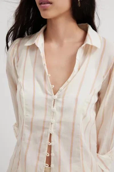 BDG BDG Maddison Breezy Tie-Back Shirt 3