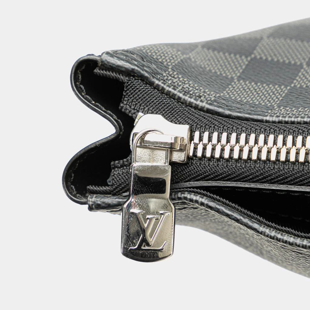 Louis Vuitton Louis Vuitton Black Damier Graphite Anton Tote Bag 6