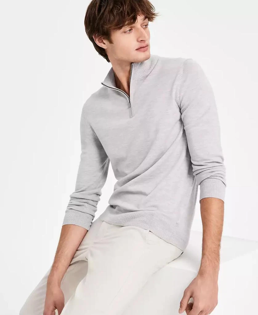Charles Tyrwhitt Men's Merino Wool Quarter-Zip Sweater 2