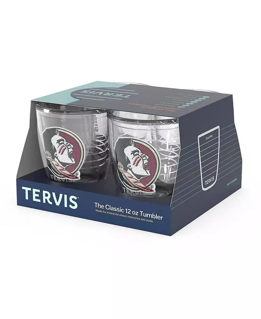 Tervis Tumbler Florida State Seminoles 4-Pack 12oz. Emblem Tumbler Set 3