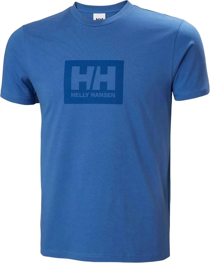 Helly Hansen Men
s Box T Shirt In Ultra Blue