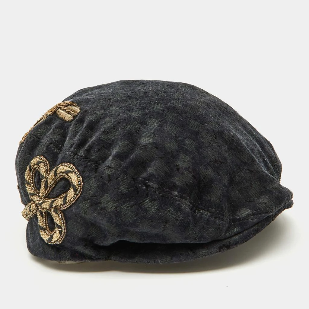 Dolce & Gabbana Brown Weasel Fur Womens Cashmere Hat Beanie display picture 3