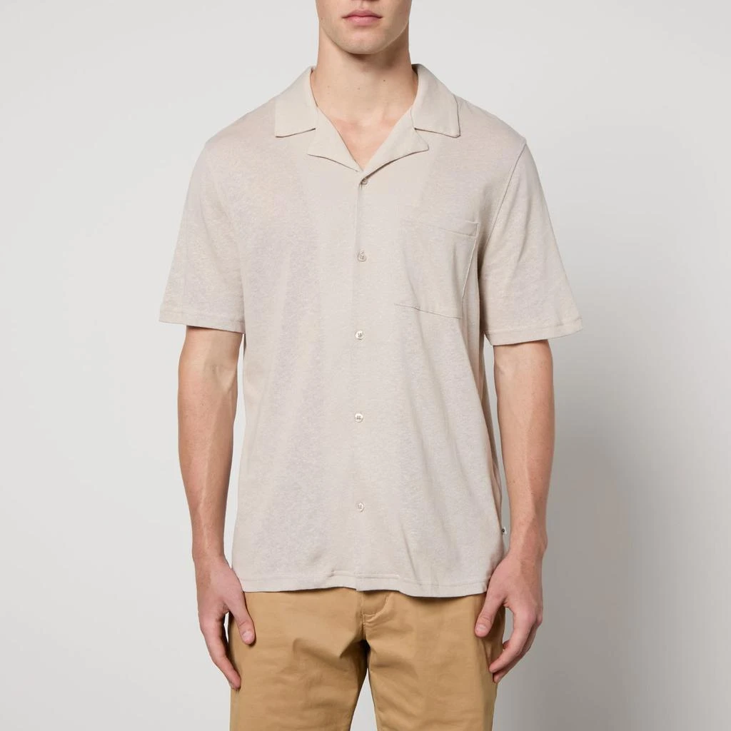 Samsøe Samsøe Samsøe Samsøe Samartin Brushed Cotton-Blend Shirt 1