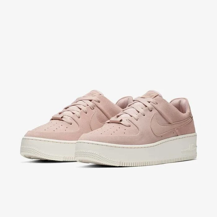 NIKE Air Force 1 Sage Low AR5339-201 Sneaker Women 6 Pink Platform Shoes RHS3745 1