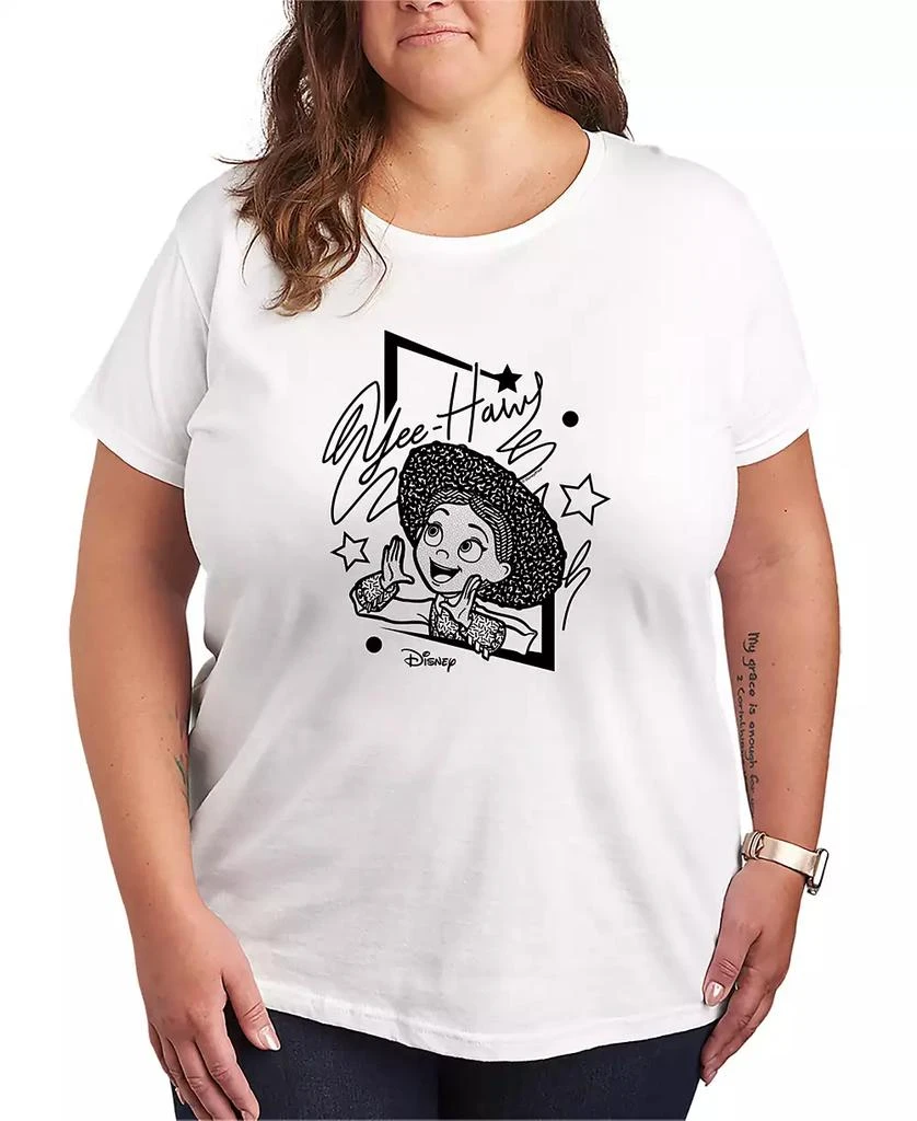 Hybrid Apparel Plus Size Toy Story Jesse Yeehaw Short-Sleeve Graphic T-Shirt