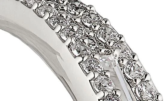 Nadri Triple Stack Hoop Earrings 3