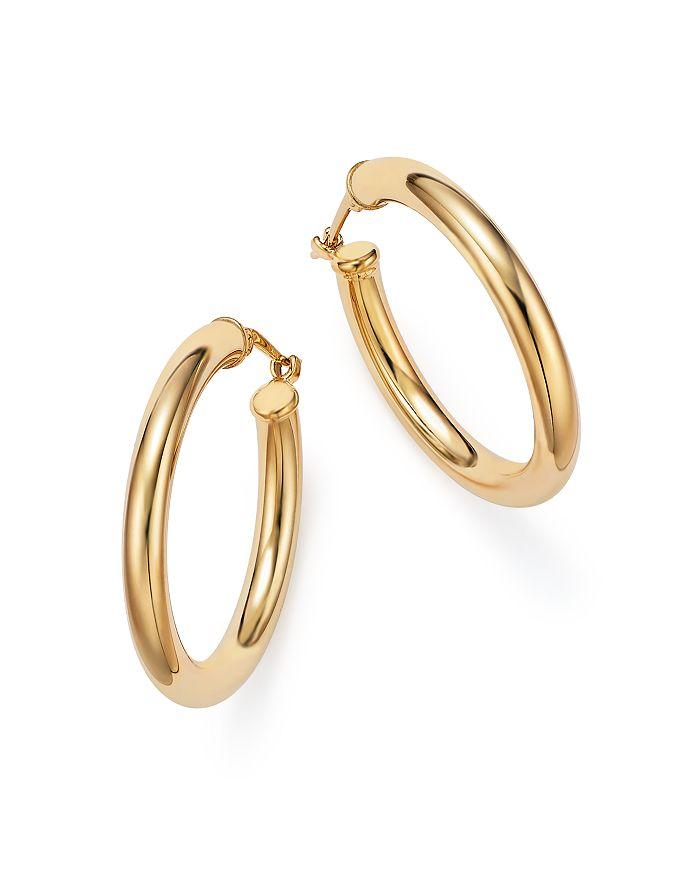 Bloomingdale's 14K Yellow Gold Tube Hoop Earrings